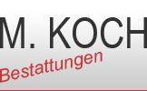 Das Logo des Bestatter M. Koch aus Duisburg